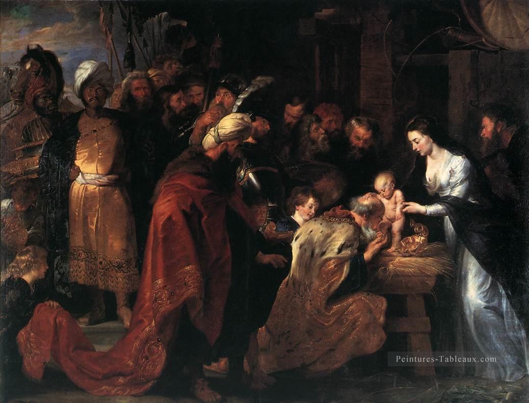 Adoration des mages Baroque Peter Paul Rubens Peintures à l'huile